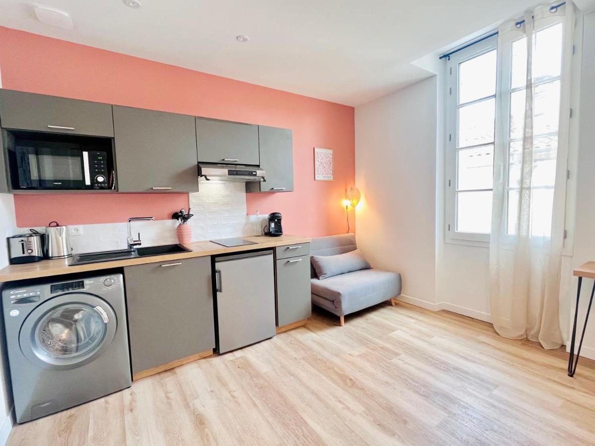 Le Quai 3 - Studio Neuf Lumineux Calme - Clim - Wifi - Gare A 200M Ажан Екстериор снимка
