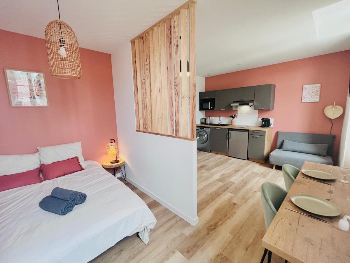 Le Quai 3 - Studio Neuf Lumineux Calme - Clim - Wifi - Gare A 200M Ажан Екстериор снимка